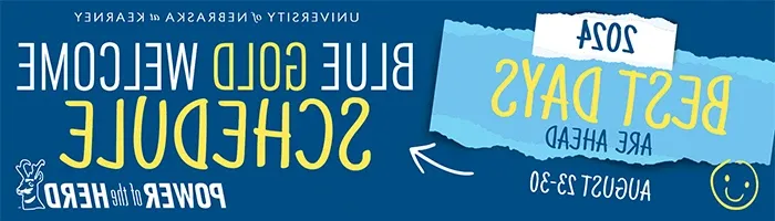 蓝色黄金欢迎时间表2024-最好的日子在前面- 8月23日至30日